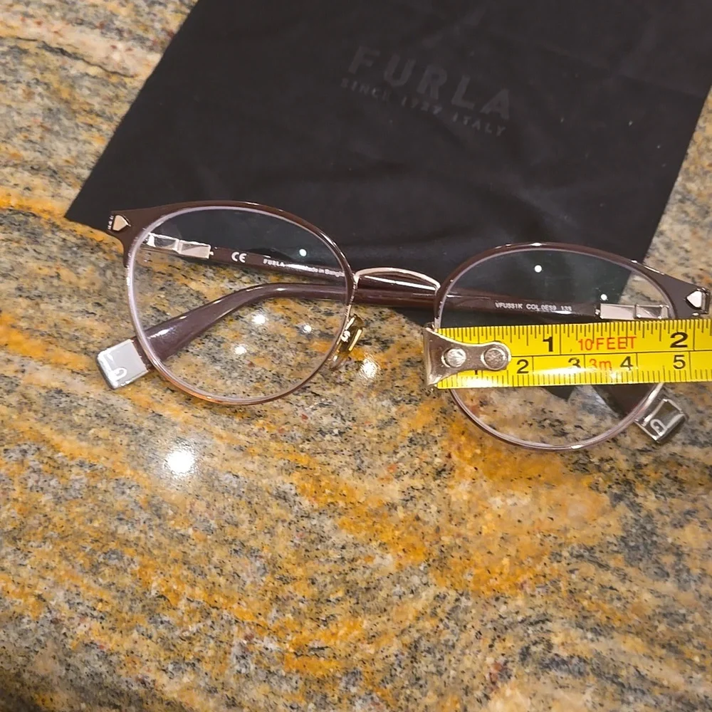 Furla Elegant Brown Glasses